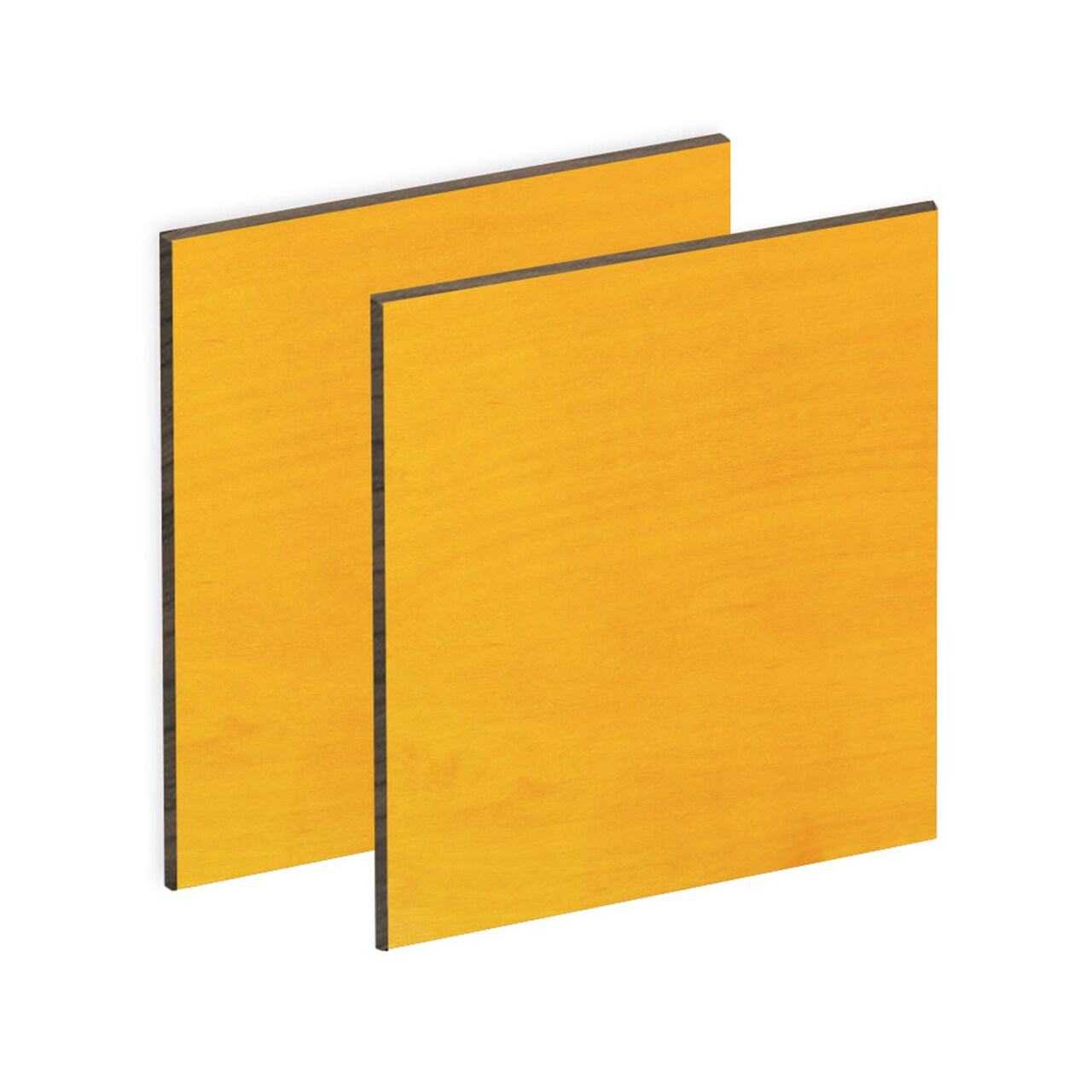 ColorShop 1/8" Colored Wood Sheets for Glowforge, Laser Engraver, Hobby Size Laser, CNC, Scroll Saw, and DIY Craft 12" x 12" & 12" x 24"